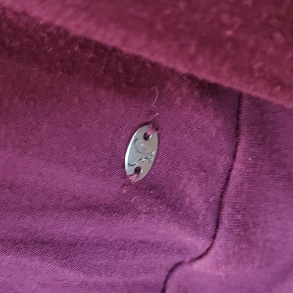 American Eagle Outfitters size XL maroon light weight super soft zip up hoodie - Picture 6 of 12